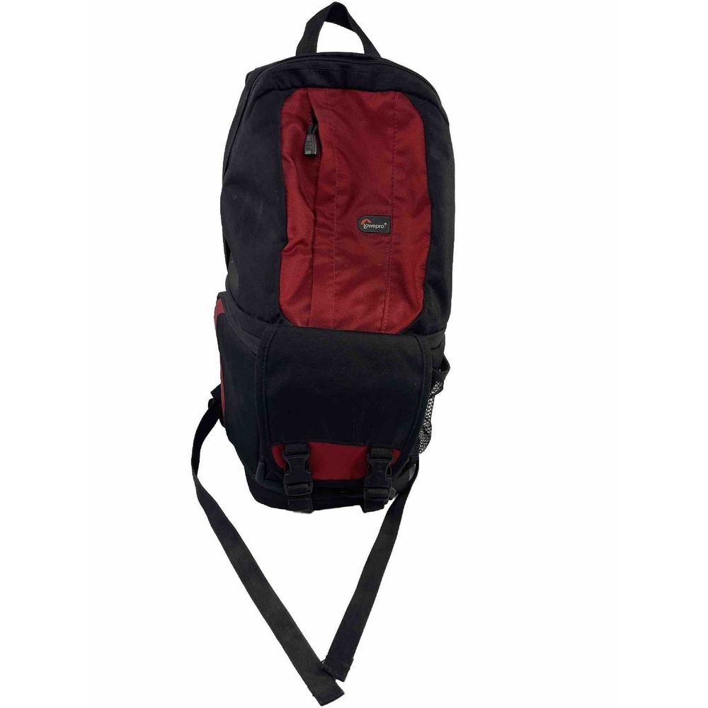 Lowepro Fastpack 100 Black and Red‎ Camera Backpack Bag EXCELLENT conditon